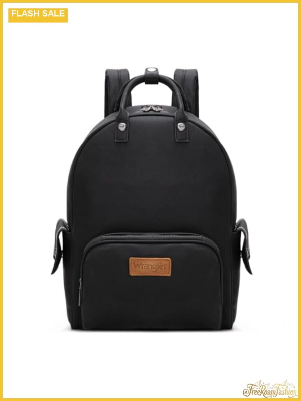 Faux Leather Backpack Purse for Women with Adjustable Strap